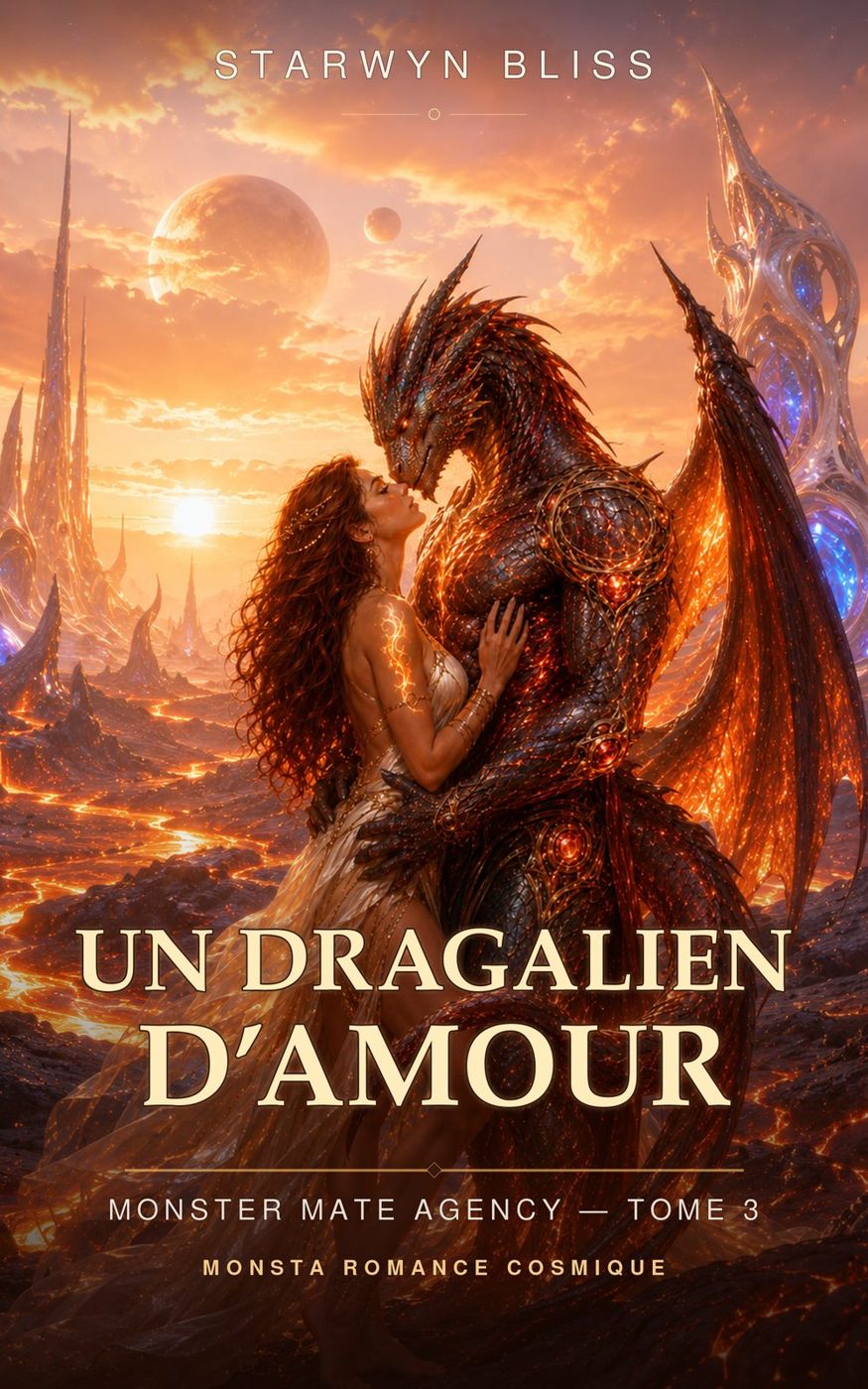 Couverture de Un dragalien d'amour, tome 3 de Monster Mate Agency